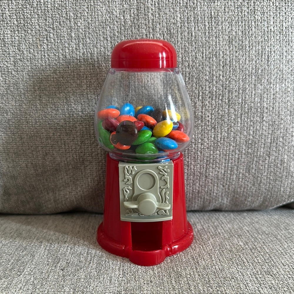 Classic Red Gumball Machine Toy